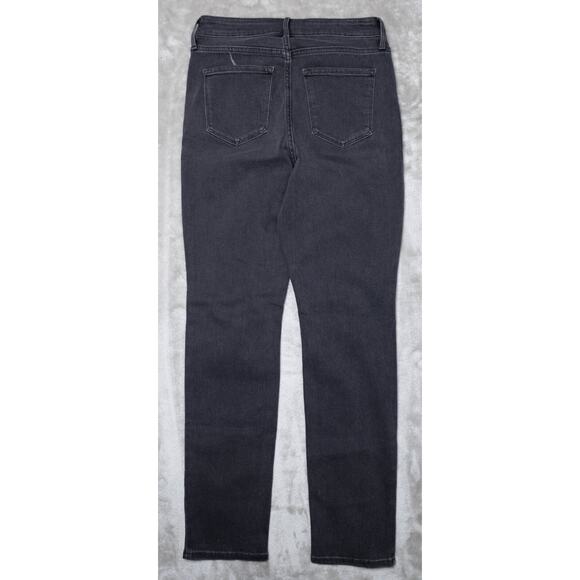 Old Navy High Rise WOW Straight Dark Gray Denim Jeans Womens Size 8 - Picture 3 of 16